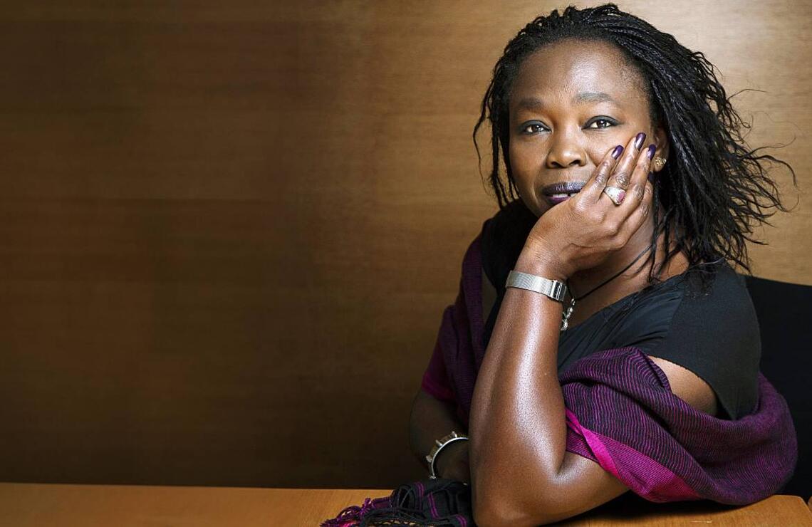 Fatou Diome: «Je dis haut et fort ce que je pense» NORMAND/LEEXTRA