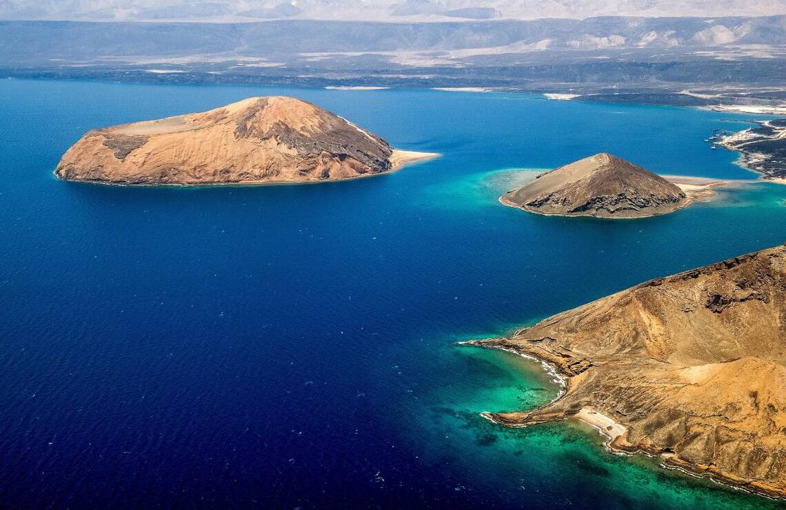 Le golfe de Tadjoura, enclave naturelle préservée. DOMINIQUE BELASKY