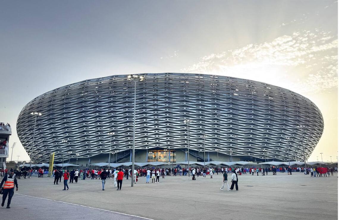 Le stade Prince Moulay Abdellah, à Rabat. EMRE ASIKCI/ANADOLU/ANADOLU VIA AFP