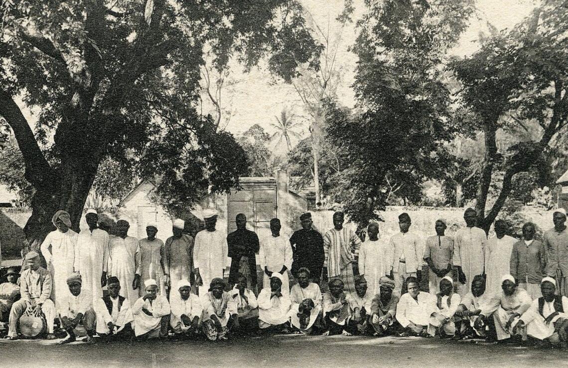 Des engagés comoriens à La Réunion, 1897. DR