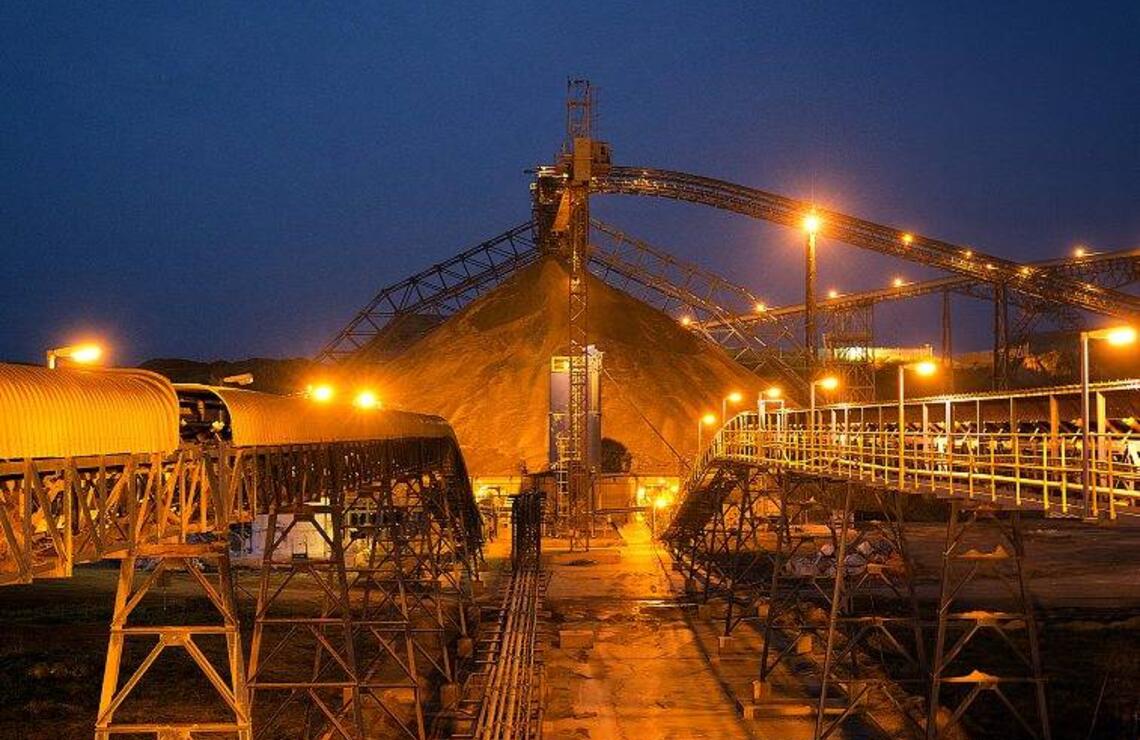 Le complexe minier de Loulo-Gounkoto, au Mali, est l’un des plus grands au monde. LOOMBERG VIA GETTY IMAGES