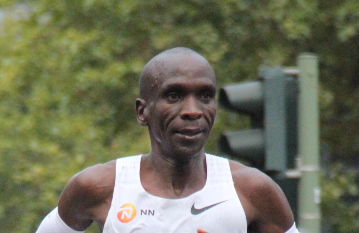 Le coureur kényan Eliud Kipchoge.DR