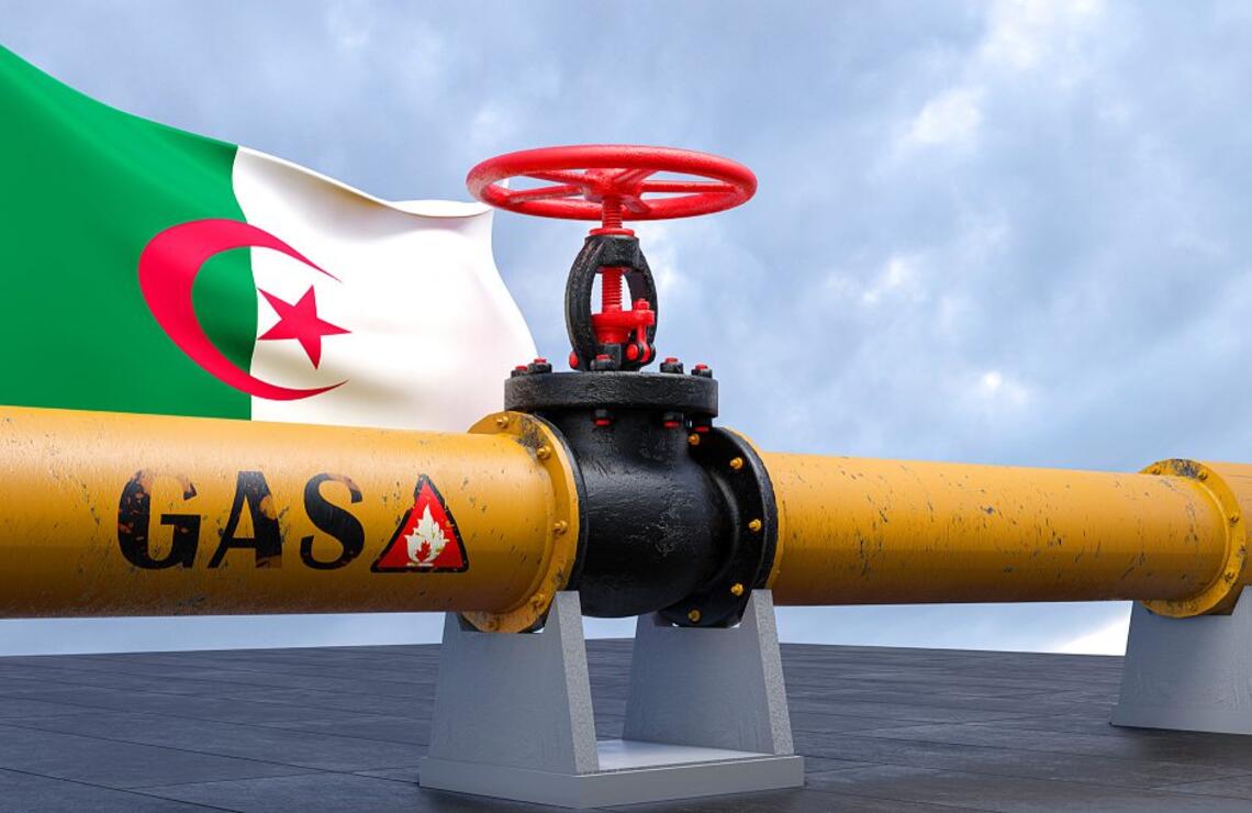 Un gazoduc en Algérie. SHUTTERSTOCK