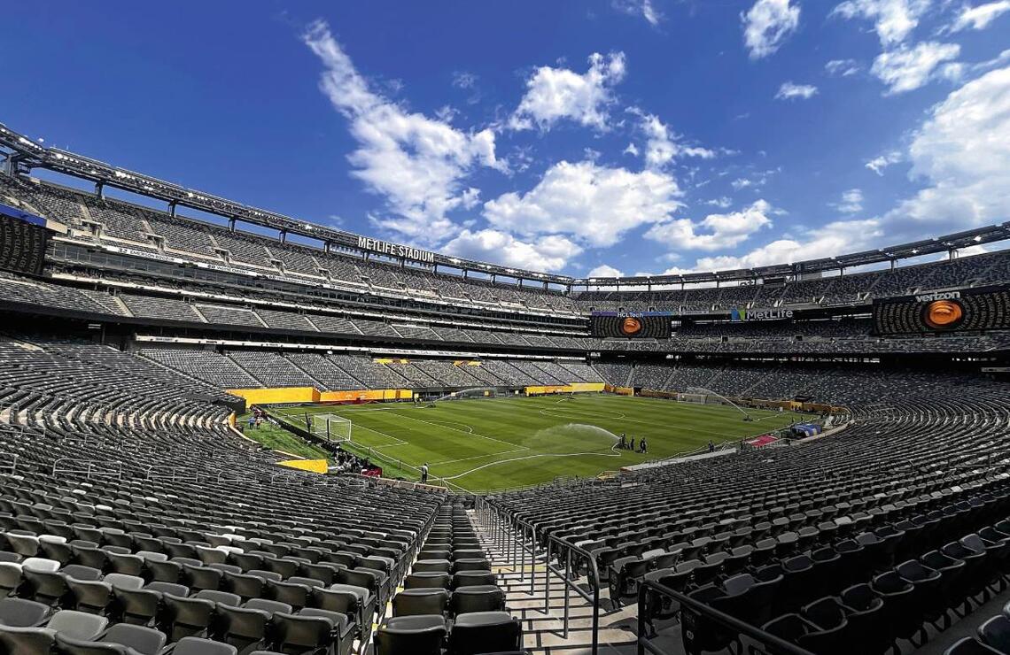 Le MetLife Stadium, d’une capacité de 82500 places, est situé à East Rutherford, dans le New Jersey. A.RICARDO/SHUTTERSTOCK