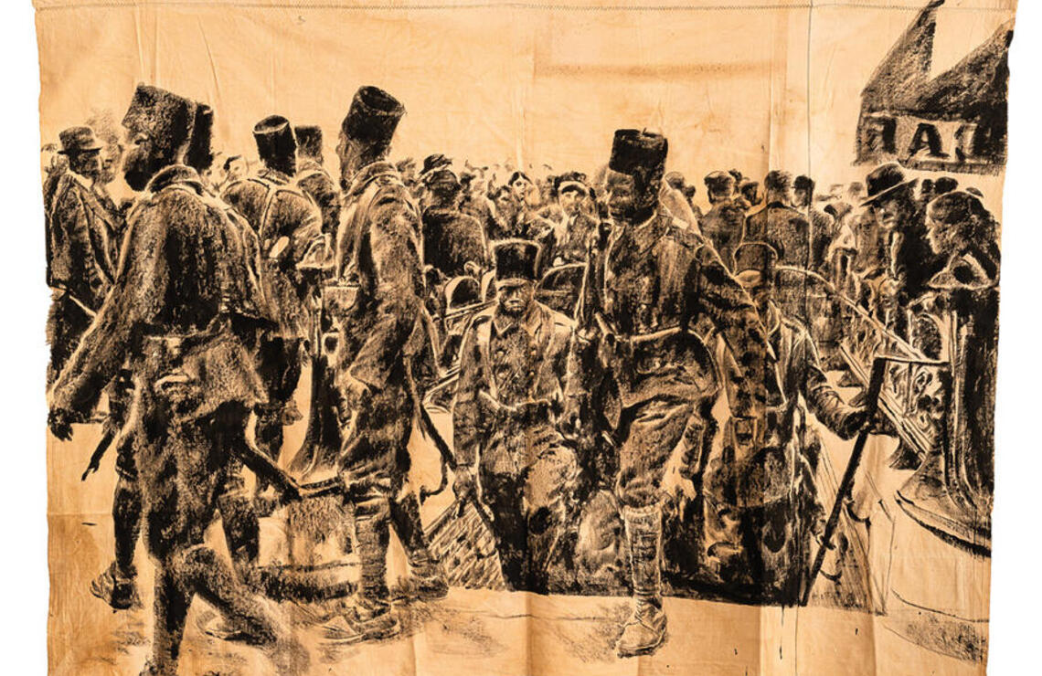 Roméo Mivekannin, Hosties noires : Tirailleurs sénégalais à Paris, 2021. DR