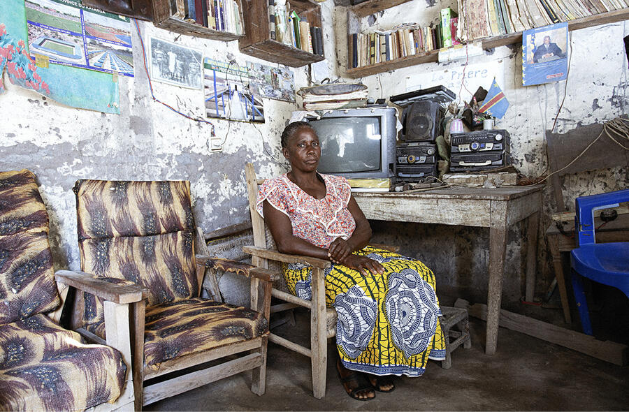 Sammy Baloji, Clémentine Samba Mushidi, Kasaji, province du Lualaba, 2018. Avec l'aimable autorisation de l'artiste et d'Imane Farès, Paris. DR