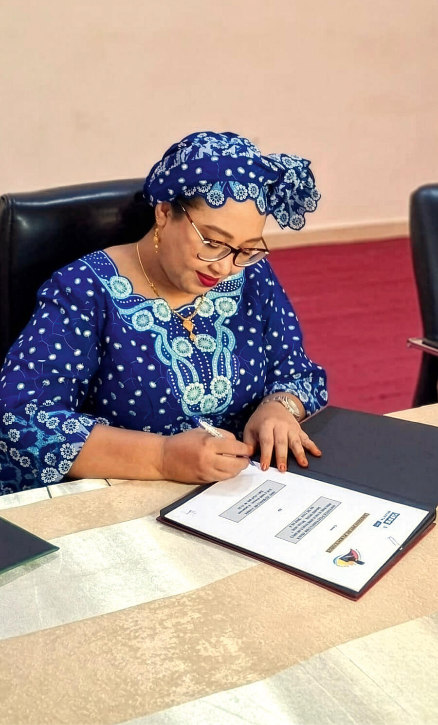Signature d'une convention de partenariat entre l'école de commerce Pigier Cameroun et l'ONG Femmes du Sahel, le 27 mars 2026, à Maroua. DR