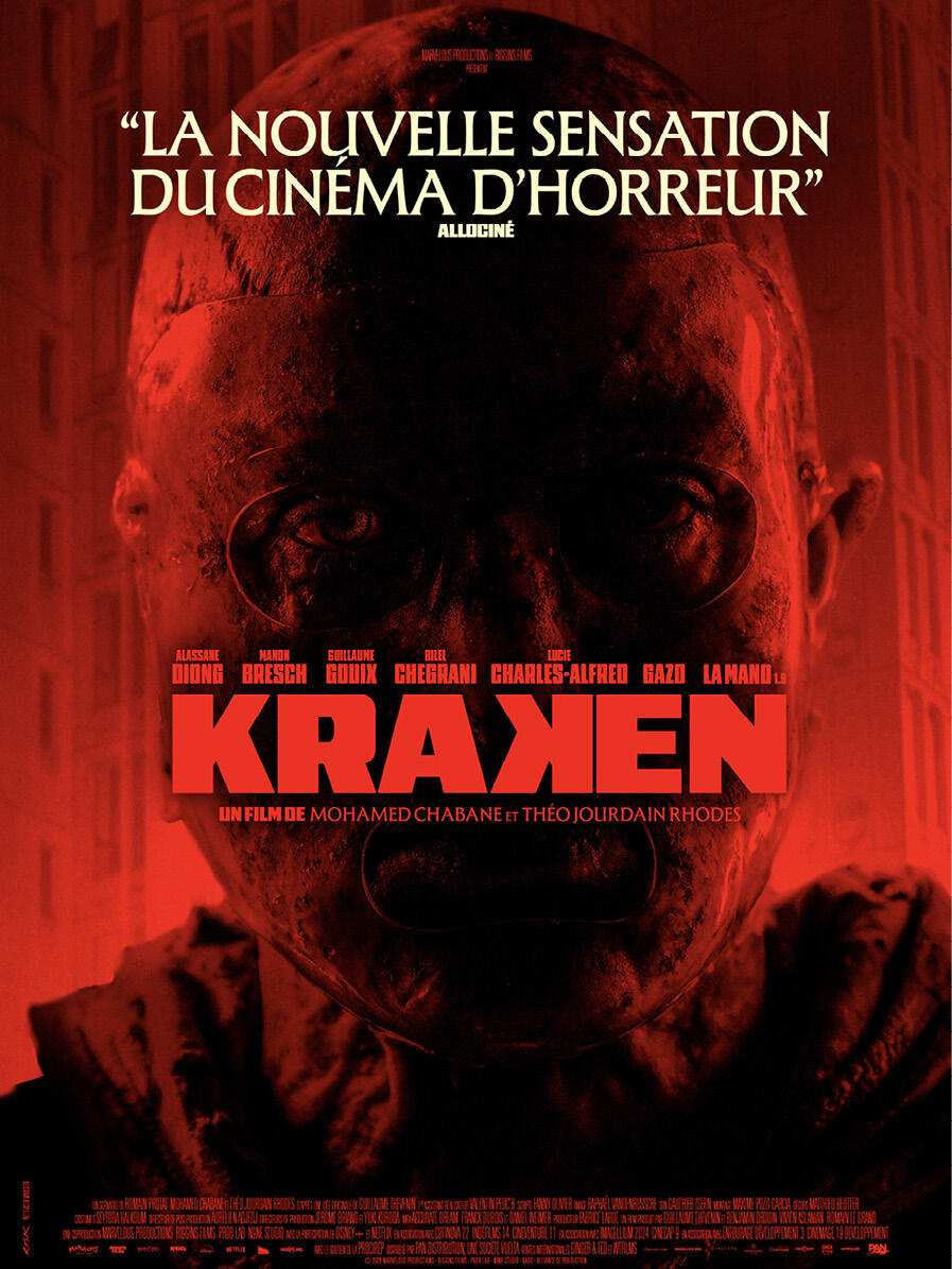 Kraken (Marvelous Productions/Riggins Films/Prod Lab/N9ne Studio/Kabo Films/Alliance de production), de Mohamed Chabane et Théo Jourdain Rhodes. En salles le 30 septembre 2026. DR