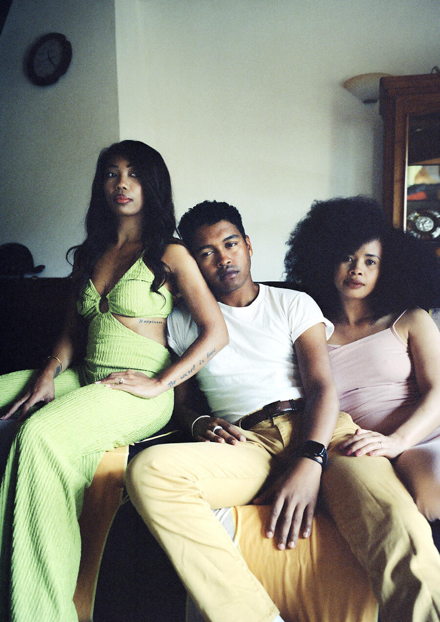 Charlotte Yonga, Dïane, Mahenina et Belly, Antananarivo, Madagascar, 2024. Avec l'aimable autorisation de l'artiste. DR