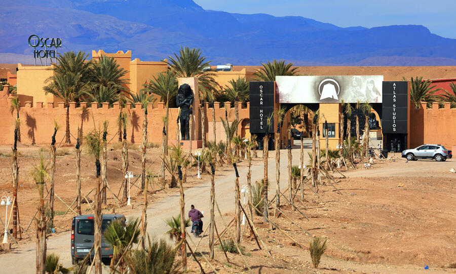 Les studios Atlas, fondés en 1983, également à Ouarzazate. SHUTTERSTOCK
