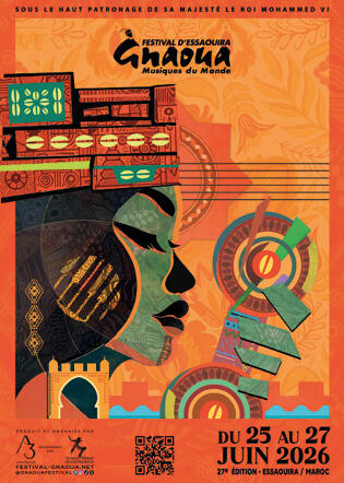 Festival Gnaoua, Musiques du Monde, 27e édition, Essaouira (Maroc), du 25 au 27 juin. DR