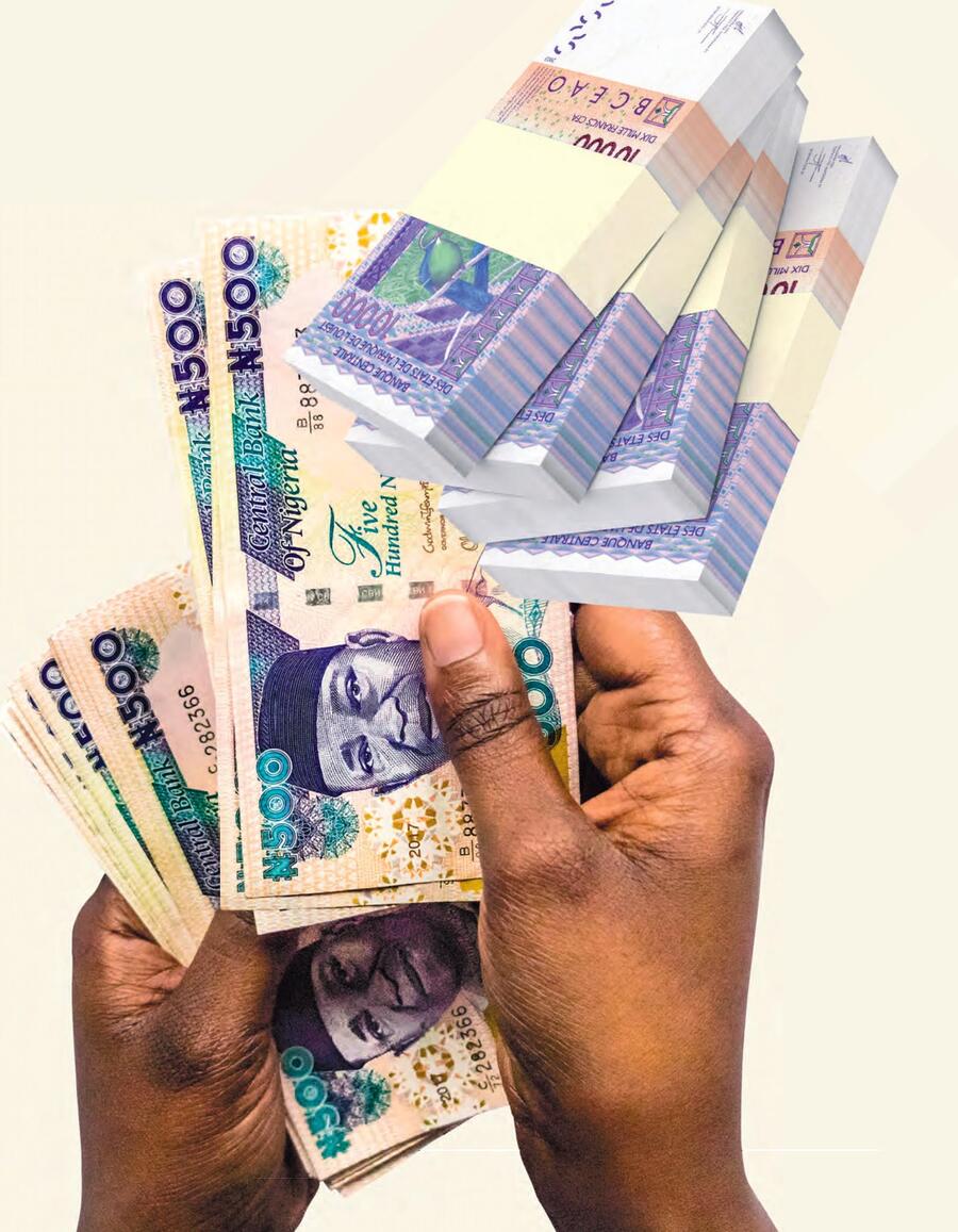 Si tout se passe comme prévu, d’ici six ans, le FCFA et le naira nigérian auront fusionné.SHUTTERSTOCK