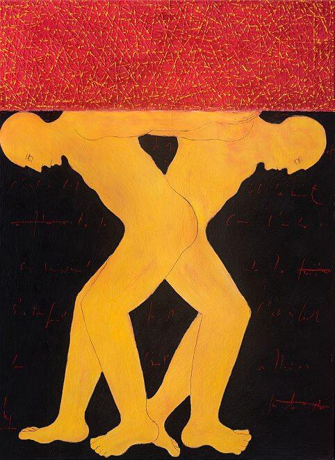 Une nouvelle exposition de la galerie 208, dans les jardins du Mandarin Oriental. DR
