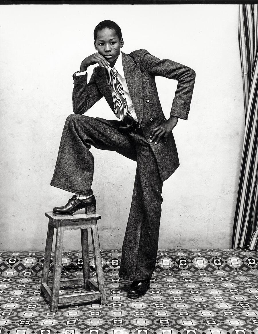 Un jeune gentleman, Studio Malick, Bamako, 1978.