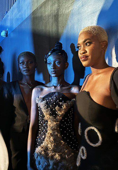 Lors de la Fashion Week by Elie Kuame.DR