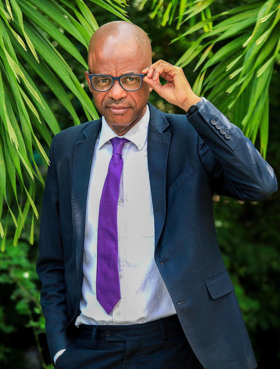 Le photographe Désirey Minkoh. DR