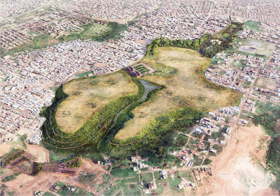 Éloigné de 12 kilomètres d’Abidjan à son ouverture, le site fait aujourd’hui partie de son agglomération.DR