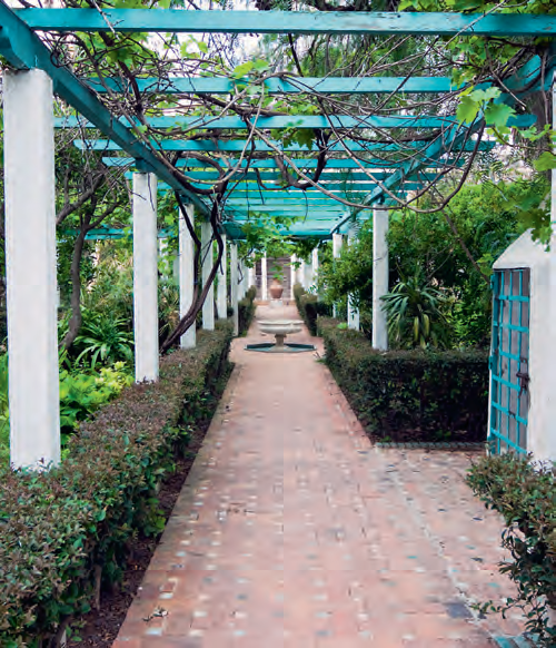 Les jardins du musée.ALAMY 