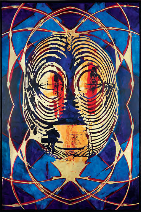 Masking Tradition DXII, 2017.KENDELL GEERS (2) - DR