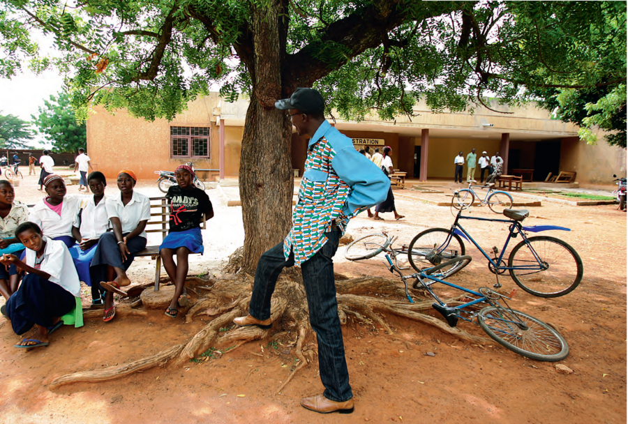 L’insertion des jeunes sera une priorité. Ici, des élèves du lycée Houphouët-Boigny de Korhogo.