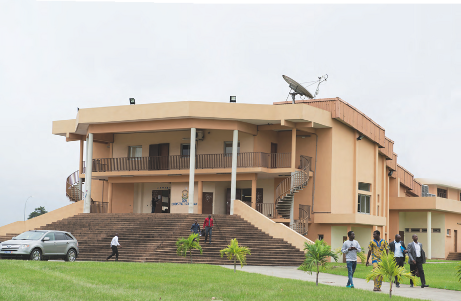 L’université Félix Houphouët-Boigny de Cocody accueille 60 000 étudiants.NABIL ZORKOT