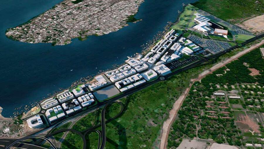 Le projet d’Akwaba Business Park (ABP), à proximité de l’aéroport international Félix Houphouët-Boigny.DR