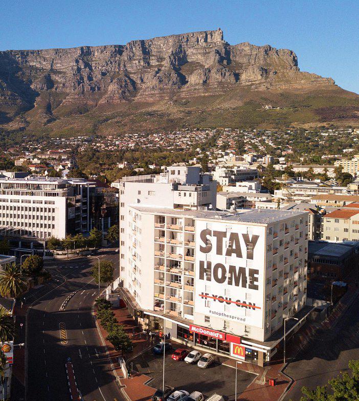 Pandémie de Covid-19. En Afrique du Sud, la ville du Cap est confinée.SHUTTERSTOCK