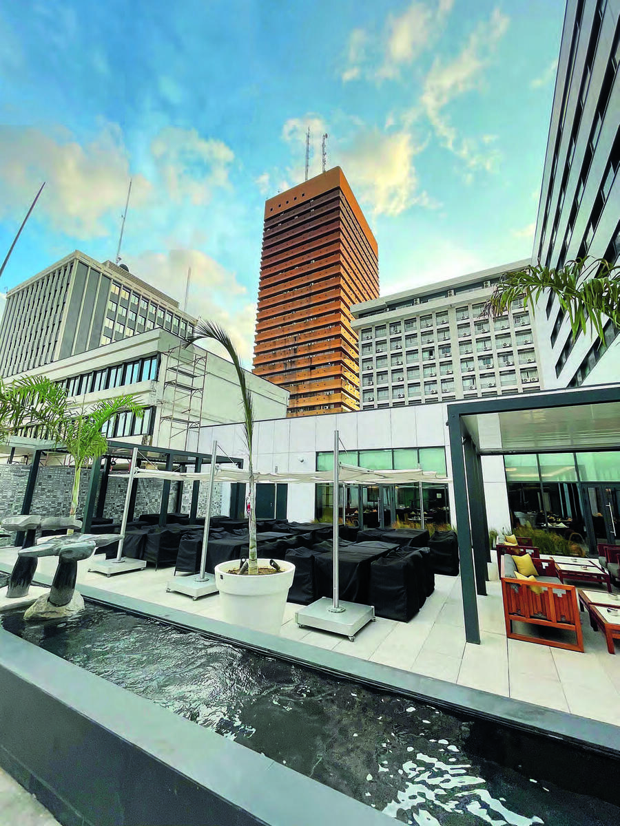 Le Mövenpick Hotel Abidjan, récemment ouvert, est situé dans le quartier du Plateau. ZYAD LIMAM