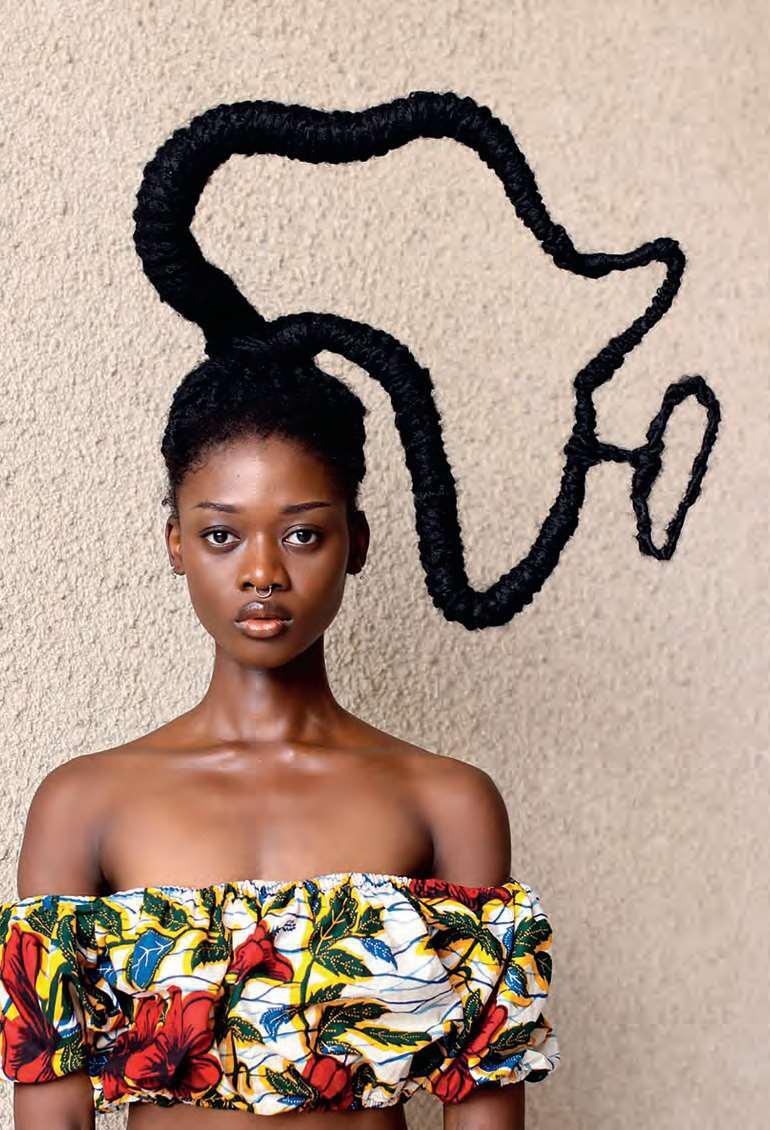 Avec ses 500 000 abonnés sur Instagram et ses 6 millions sur TikTok, l’artiste est un véritable phénomène.LAETITIA KY