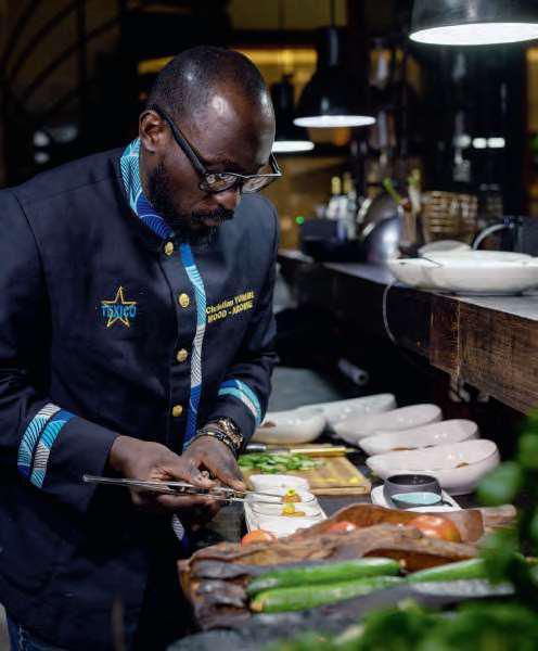 le chef de renom Christian Yumbi a lancé le Mood en juin 2021.YEBSTUDIO