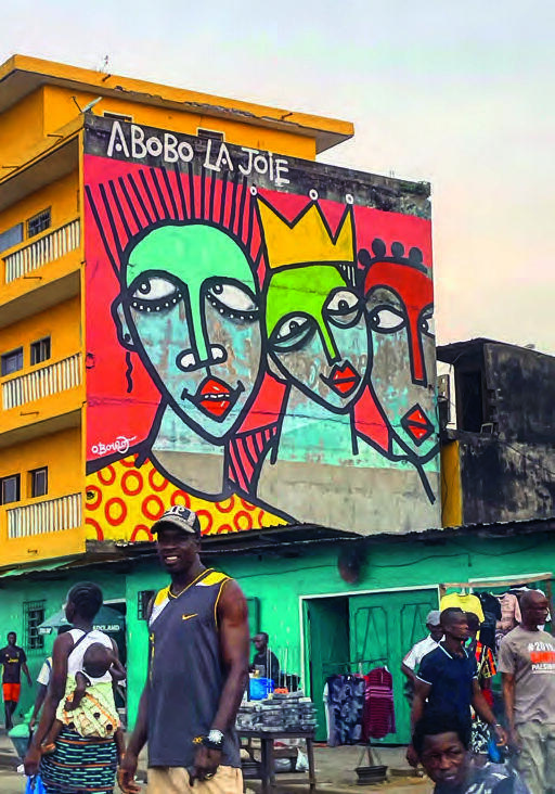 le quartier d’Abobo. ZYAD LIMAM
