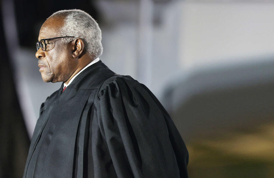 Justice Thomas.TASOS KATOPODIS/GETTY IMAGES/AFP