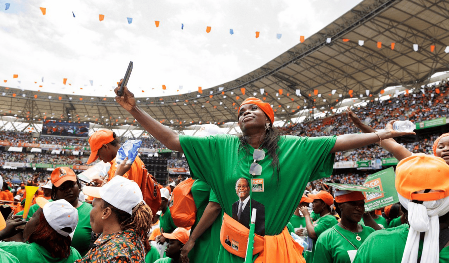 Le deuxième congrès du RHDP s’est tenu le 22 juin 2025 dans le stade Alassane-Ouattara.DR PRÉSIDENCE DE CÔTE D’IVOIRE
