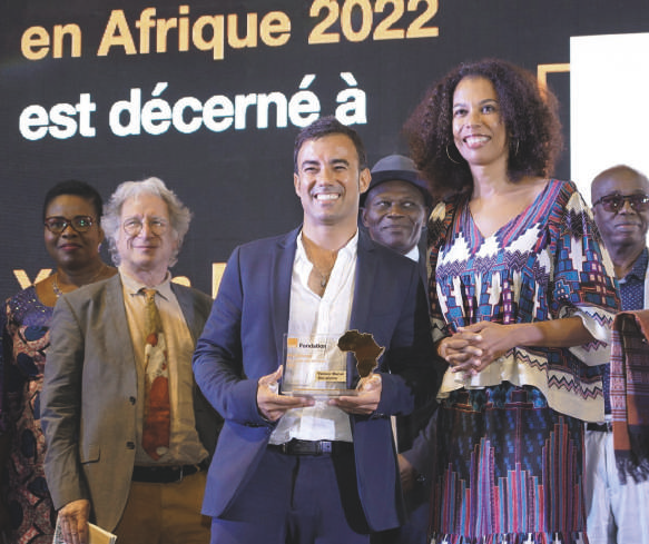 En 2022, Bel Abîme a notamment remporté le prix Orange du livre en Afrique.DR