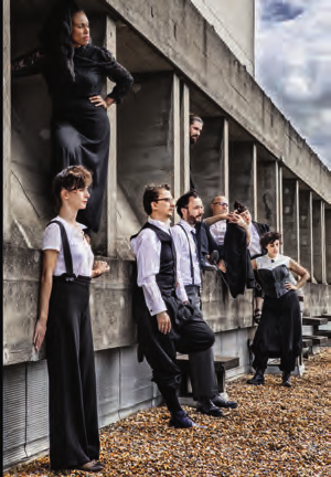 Une partie des invités de l’album. DR