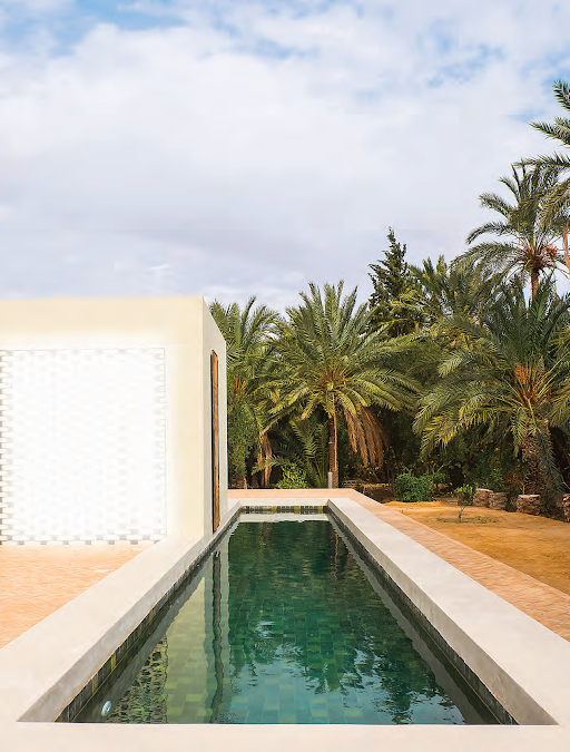 Pal_maison, la villa qui respecte la palmeraie. DR