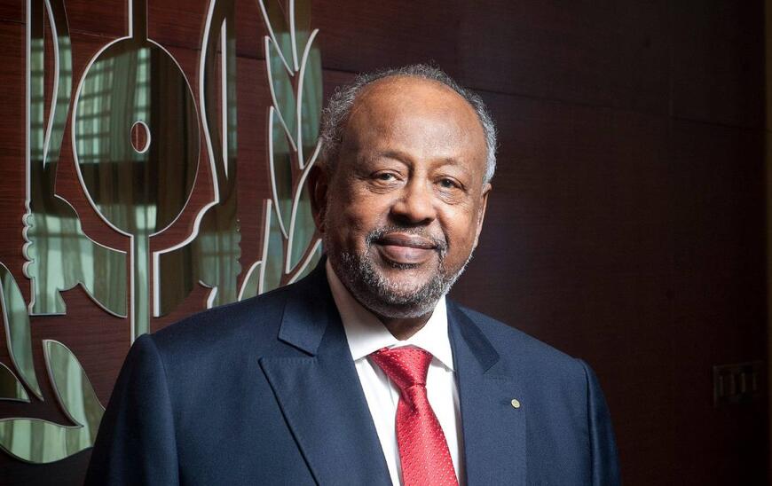 Ismaïl Omar Guelleh, le président de la République. VINCENT FOURNIER/JEUNE AFRIQUE-REA